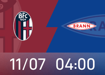 Nhận định Europa League: Bologna bất bại trên sân nhà mùa này, trong khi Brann đã thua 2 trận liên tiếp và đang có phong độ thi đấu kém.