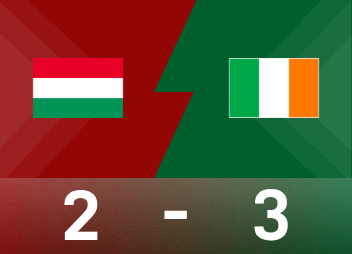 Báo cáo xem trước World Cup: Cú hat-trick của Parrott + cú sút cuối cùng, Ireland 3-2 Hungary, tiến vào vòng play-off