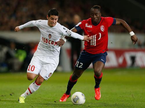 Monaco đấu với Lille