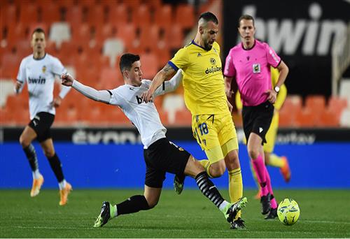 Cádiz vs Valencia